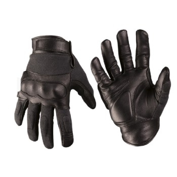 Guanti nocche rinforzate kevlar pelle+nylon Divisa Militare