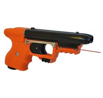 jpx2 pistola piexon con laser  oc peperoncino con 2 colpi inclusi. Ricaricabile Divisa Militare