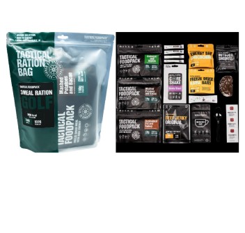 Kit alimentare un giorno golf 740 grammi tactical foodpack Divisa Militare