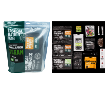 Kit alimentare un giorno vegano tactical foodpack Divisa Militare