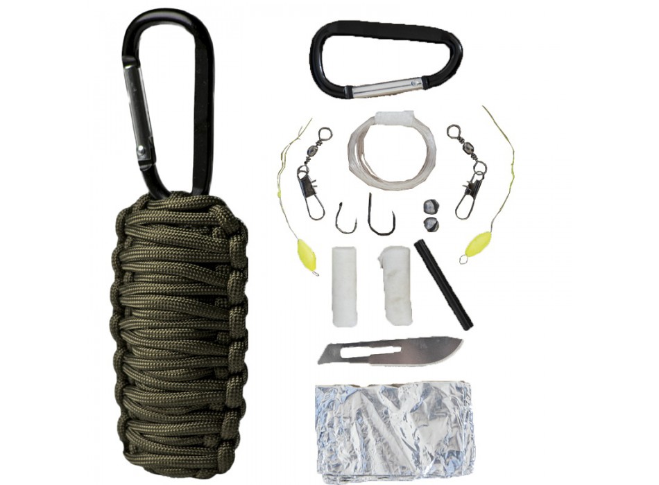 Kit di sopravvivenza survival paracord piccolo - Kit completi - Divisa  Militare