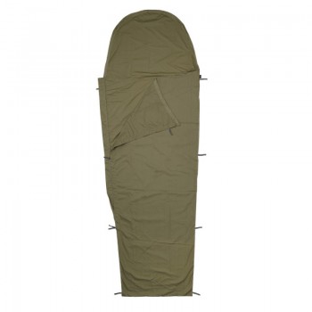 Kit sacco a pelo zero 0 gradi+fodera impermeabile raincover+lenzuolo tf-2215 Divisa Militare