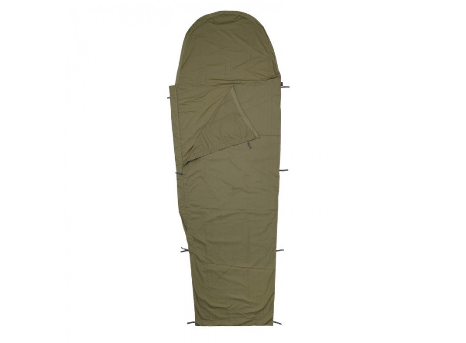 Kit sacco a pelo zero 0 gradi+fodera impermeabile raincover+lenzuolo tf-2215 Divisa Militare