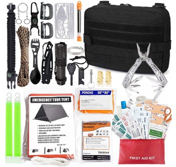 8-in-1 Kit di Emergenza Auto, Accessori Invernali, Attrezzi di  Sopravvivenza di Sicurezza, Assistenza Stradale