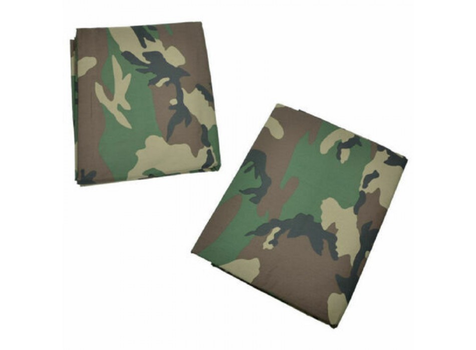 Lenzuolo e federa cuscino woodland Divisa Militare