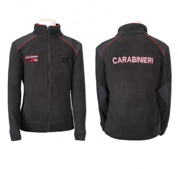 Maglione pile nero Carabinieri 112 Divisa Militare