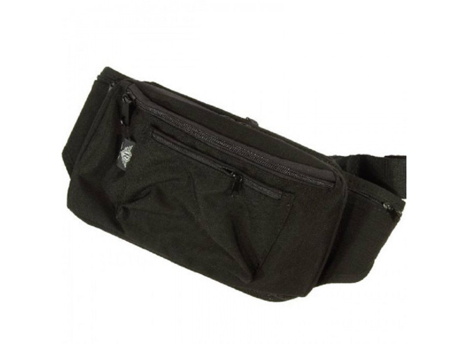 Marsupio porta pistola nero Divisa Militare