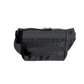 Marsupio porta pistola nero Divisa Militare
