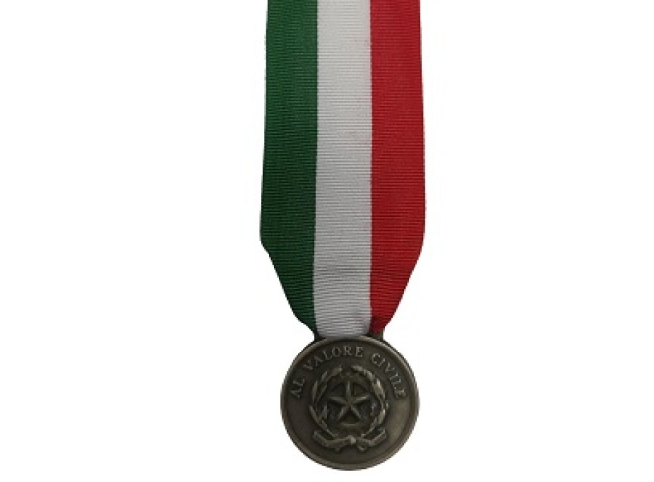 Medaglia al Valor Civile d'argento 99a Divisa Militare