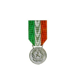 Medaglia d'Argento al Valor Civile Divisa Militare