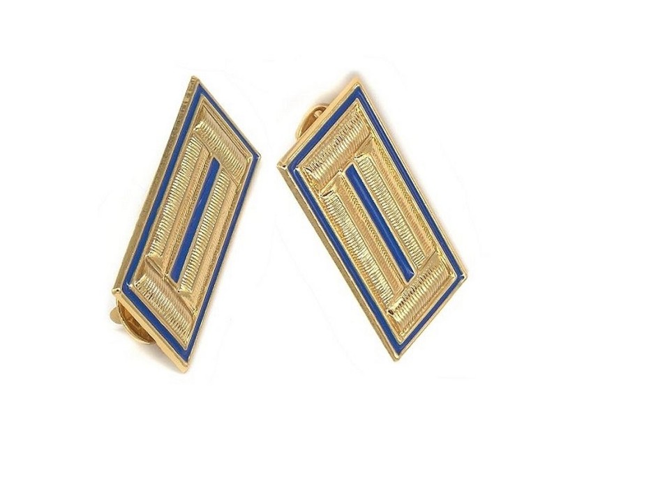 Mostrine camicia Fiduciari blu Divisa Militare