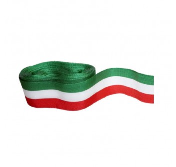 Nastro tricolore cm 1 bandiera italiana/metro Divisa Militare