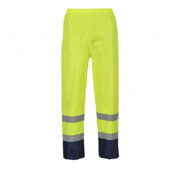 Pantalone classico giallo/blu alta vibilità protezione civile Divisa Militare