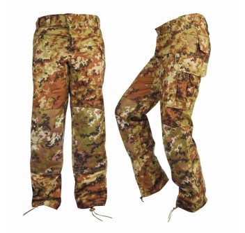 Pantalone combat di ricambio per mimetica vegetata italiana mod 2013 Divisa Militare