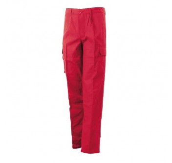 Pantalone rosso in fustagno Divisa Militare