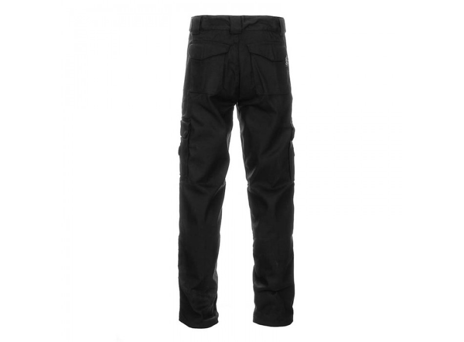 Pantaloni neri security con tasconi sicurezza Divisa Militare