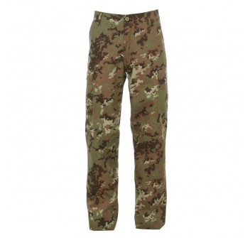 Pantaloni vegetato bdu con tasconi Divisa Militare