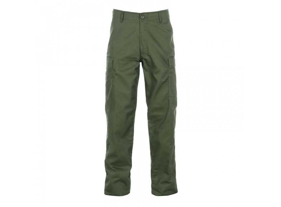 Pantaloni verde od bdu con tasconi Divisa Militare