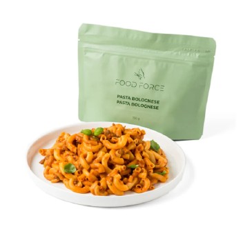 Pasta bolognese cibo tattico disidratato Divisa Militare