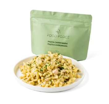 Pasta carbonara cibo tattico disidratato Divisa Militare