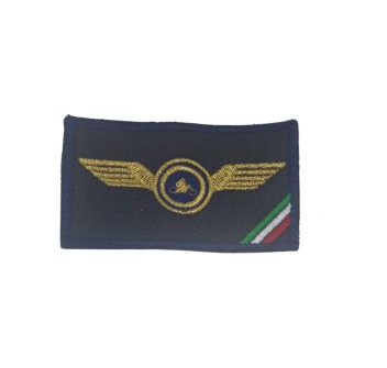 Patch Autista guida veloce moto con tricolore Divisa Militare