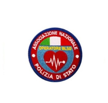 Patch BLSD Associazione Nazionale Polizia di Stato Divisa Militare