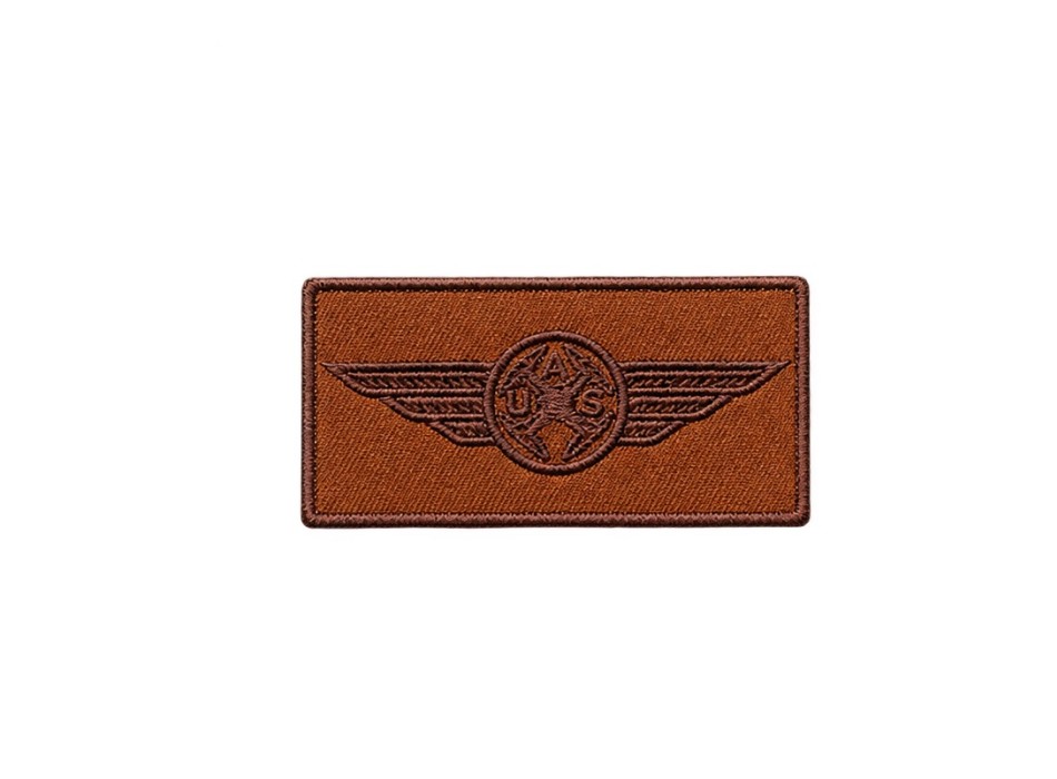 Patch Brevetto desertico Pilota Drone 8 × 4 cm desert/coyote a velcro Divisa Militare