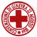 Patch CRI Croce Rossa Italiana tonda