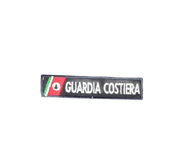 Patch Guardia Costiera Tenuta Operativa 11x2,5 cm contorno blu Divisa Militare