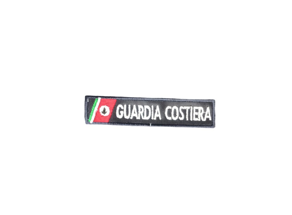 Patch Guardia Costiera Tenuta Operativa 11x2,5 cm contorno blu Divisa Militare