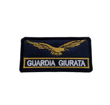 Patch Guardia Giurata aquila Divisa Militare