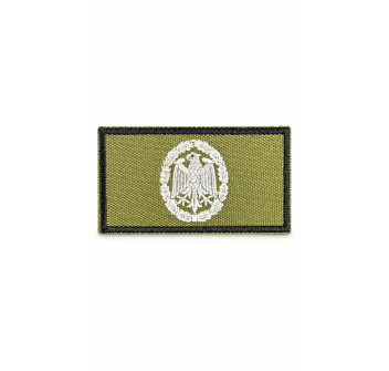 Patch LAZ Bundeswehr ricamata con supporto a strappo Divisa Militare