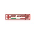 Patch personalizzata con il cognome gruppo sanguigno ricamato stile Croce Rossa croce
