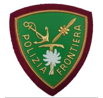 Patch Polizia di Stato Reparto Mobile Plastificata Divisa Militare