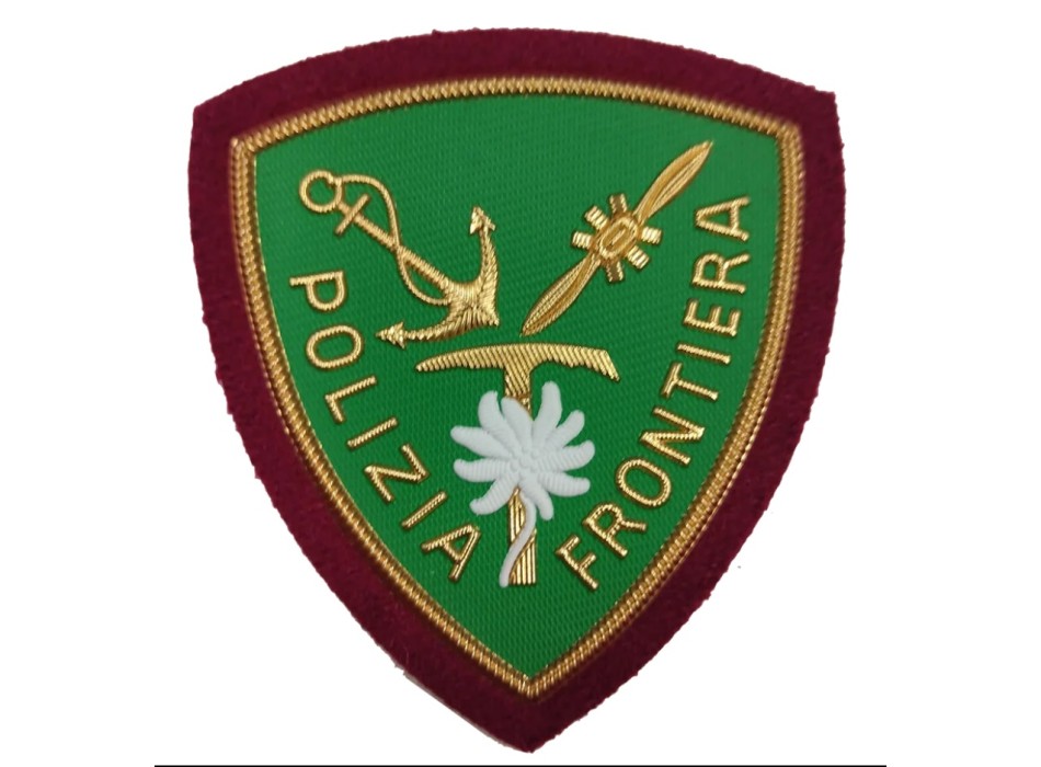 Patch Polizia di Stato Reparto Mobile Plastificata Divisa Militare