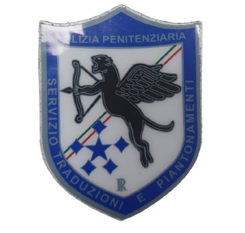 Patch Polizia Penitenziaria cinofila ricamata  Divisa Militare