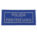 Patch Polizia Penitenziaria cm 8 x 4