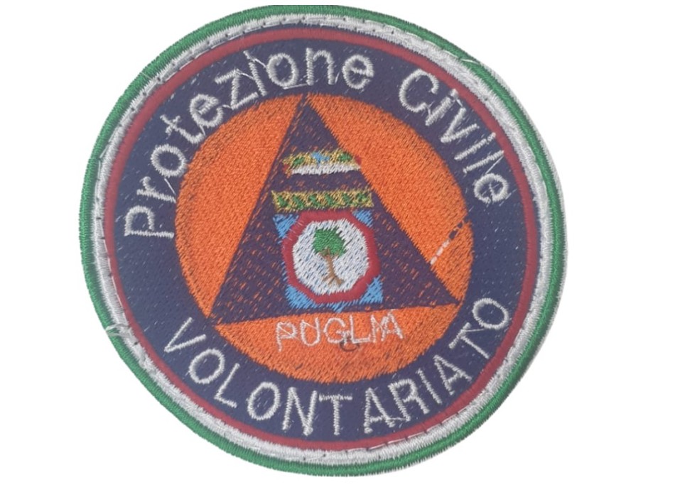Patch Proteziona civile Puglia Divisa Militare