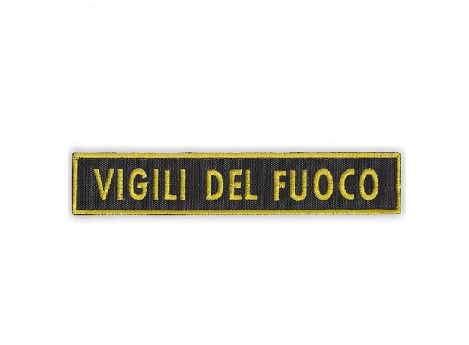 Patch rettangolare Vigili del Fuoco Divisa Militare