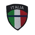 Patch scudetto italia thin blue line cm 9x7