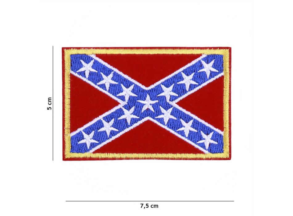 Patch toppa bandiera Rebel Divisa Militare