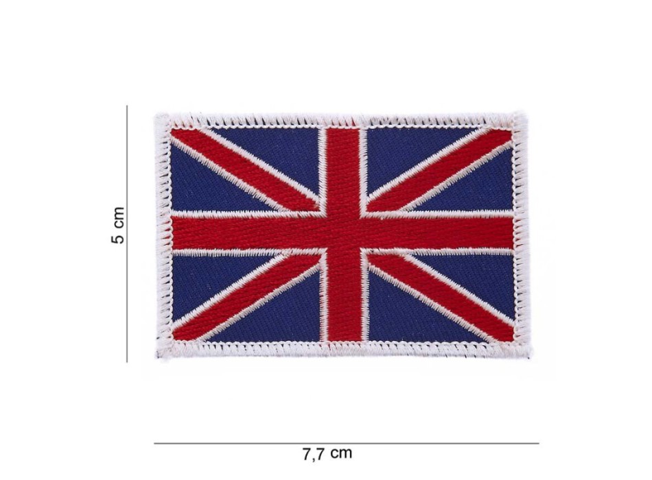 Patch toppa bandiera UK United Kingdom Inghilterra Divisa Militare