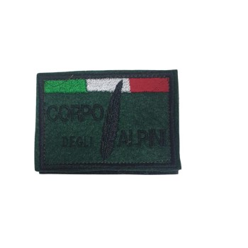 Patch toppa con velcro Adunata Corpo degli Alpini  Divisa Militare