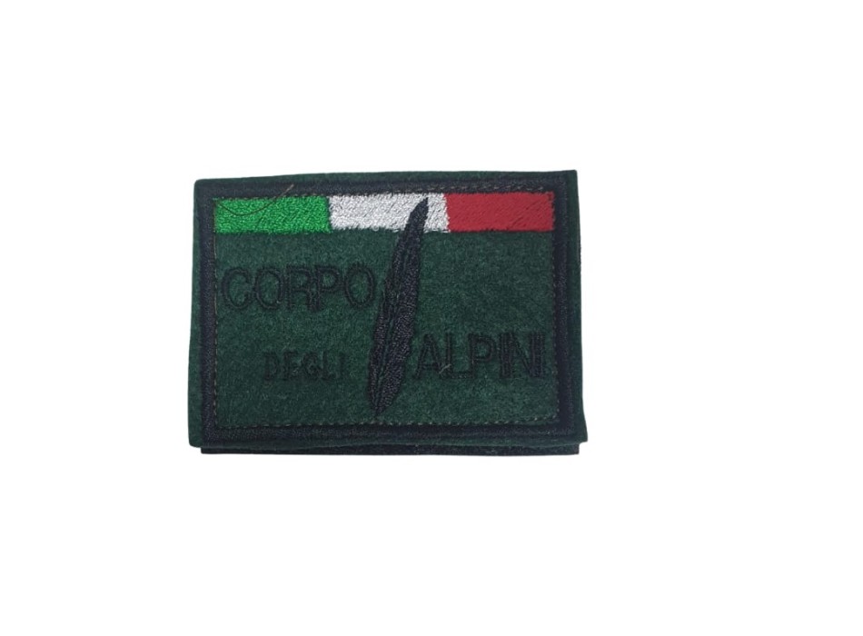 Patch toppa con velcro Adunata Corpo degli Alpini  Divisa Militare