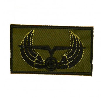 Patch toppa con velcro brevetto aeromobilità Divisa Militare