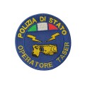 Patch Toppa Polizia di Stato Taser - operatore