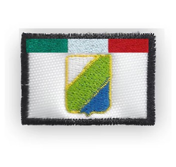 Patch toppa regione Abruzzo con tricolore Divisa Militare