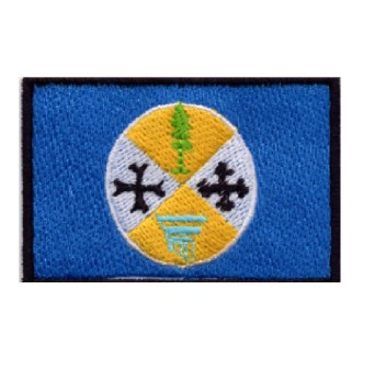 Patch toppa regione Calabria cm 5 x 8 Divisa Militare