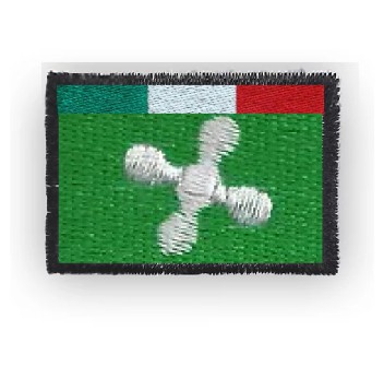 Patch toppa regione Campania cm 5 x 8 Divisa Militare