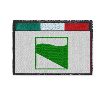 Patch toppa regione Emilia Romagna con tricolore Divisa Militare